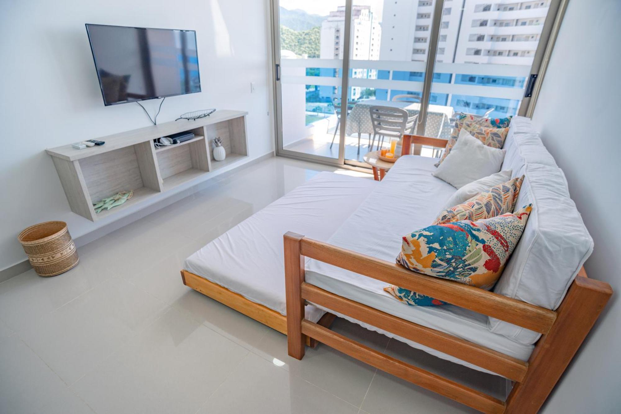 Amoblado En Samaria, Primera Línea De Playa! Apartamento *